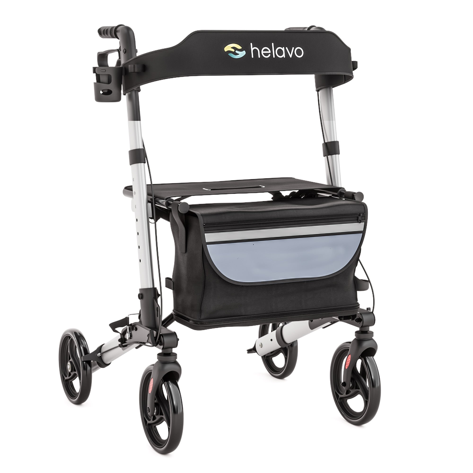 Allround faltbarer Standard-Rollator H1010 Series Silber