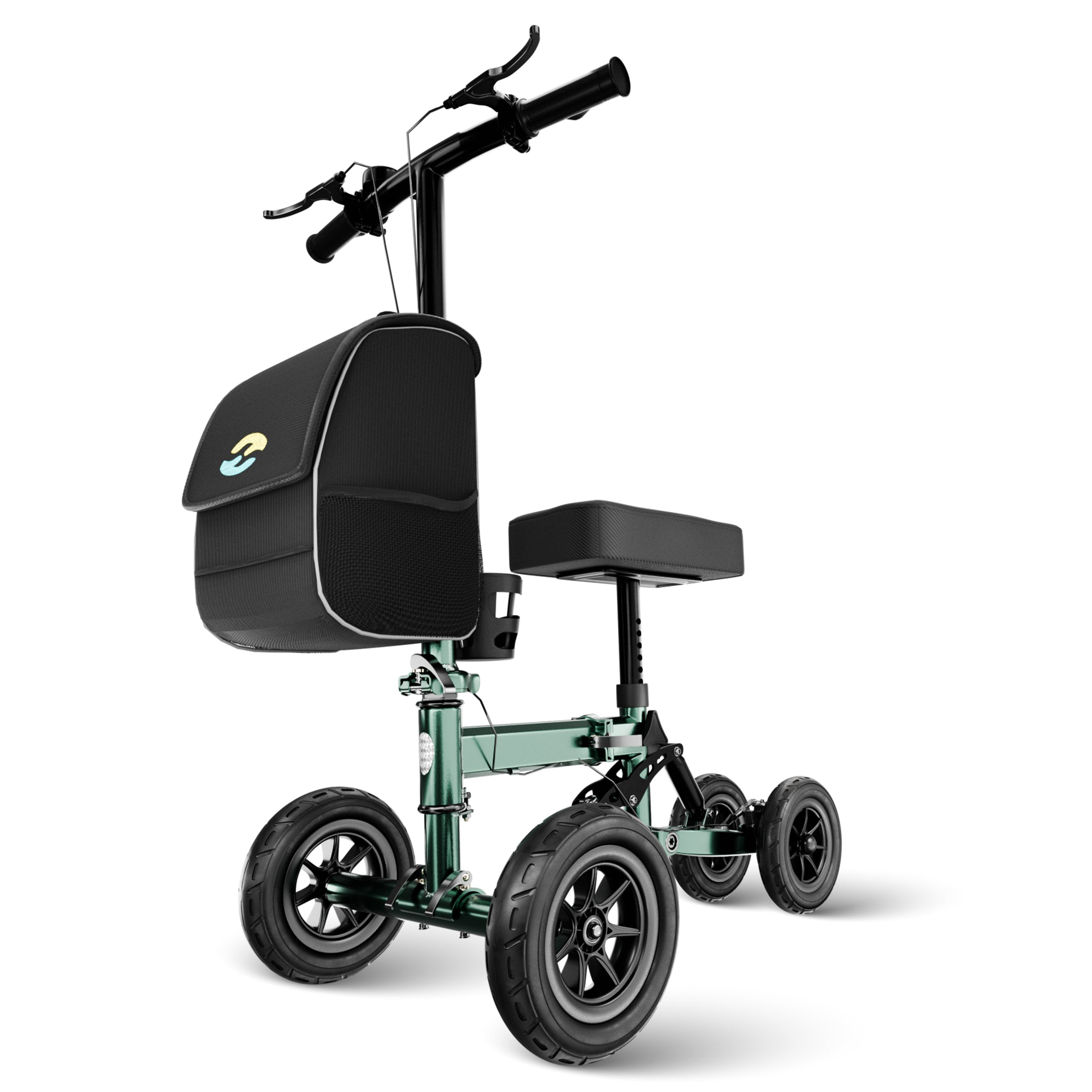 Orthopedic Knee Rollator Replacement for Crutches H1090 Green