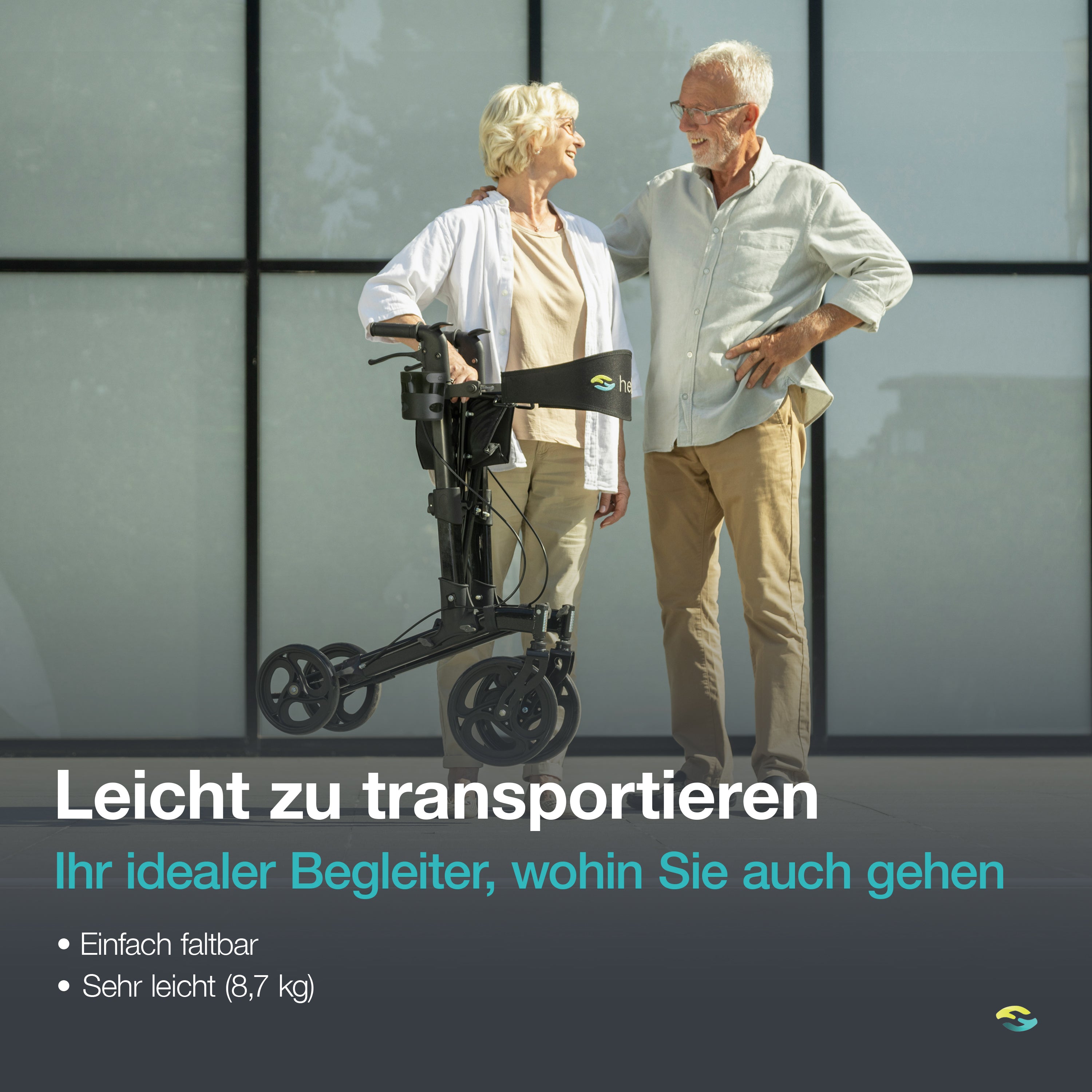 Allround Premium Rollator H1020 Schwarz