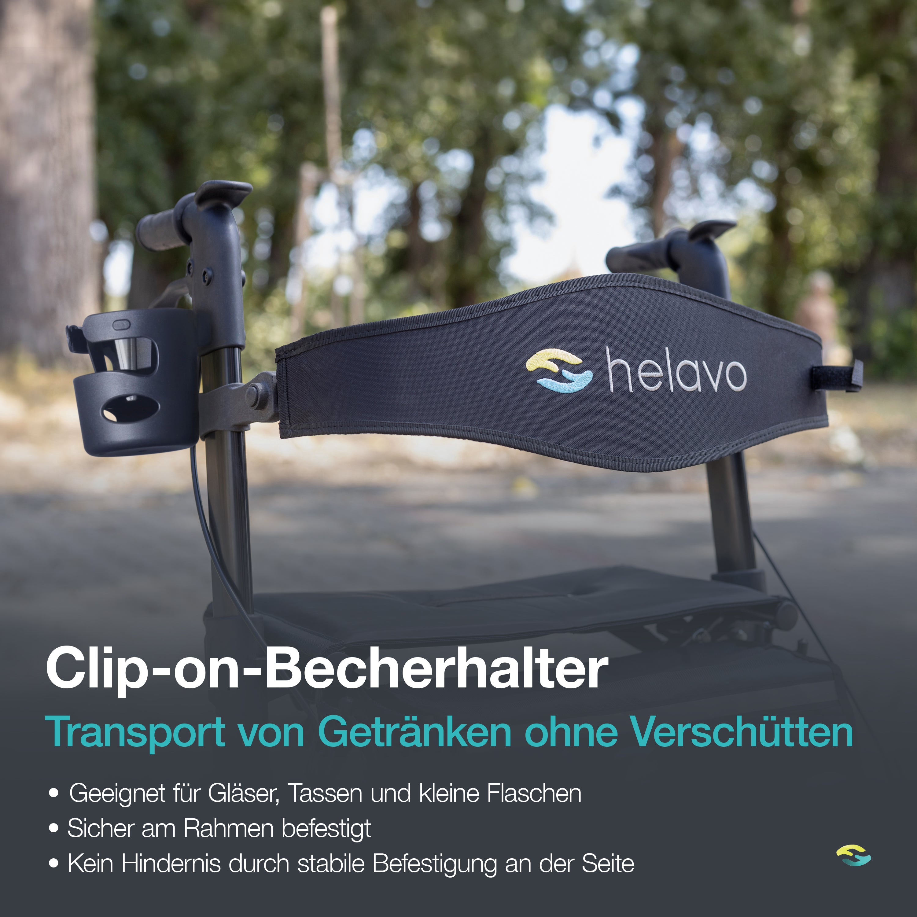 Allround Premium Rollator H1020 Schwarz