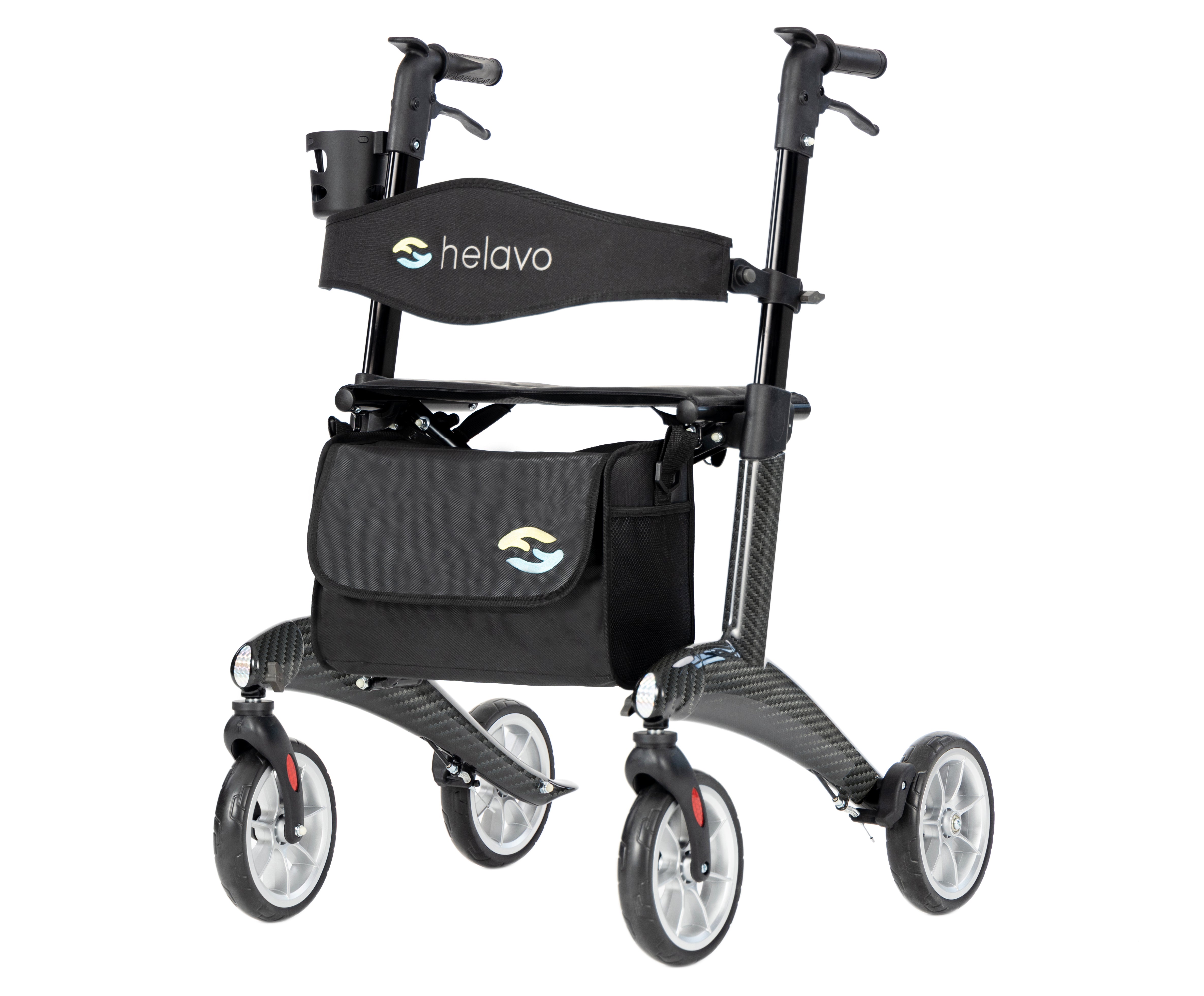 Ultralight Carbon Rollator H1210 Black