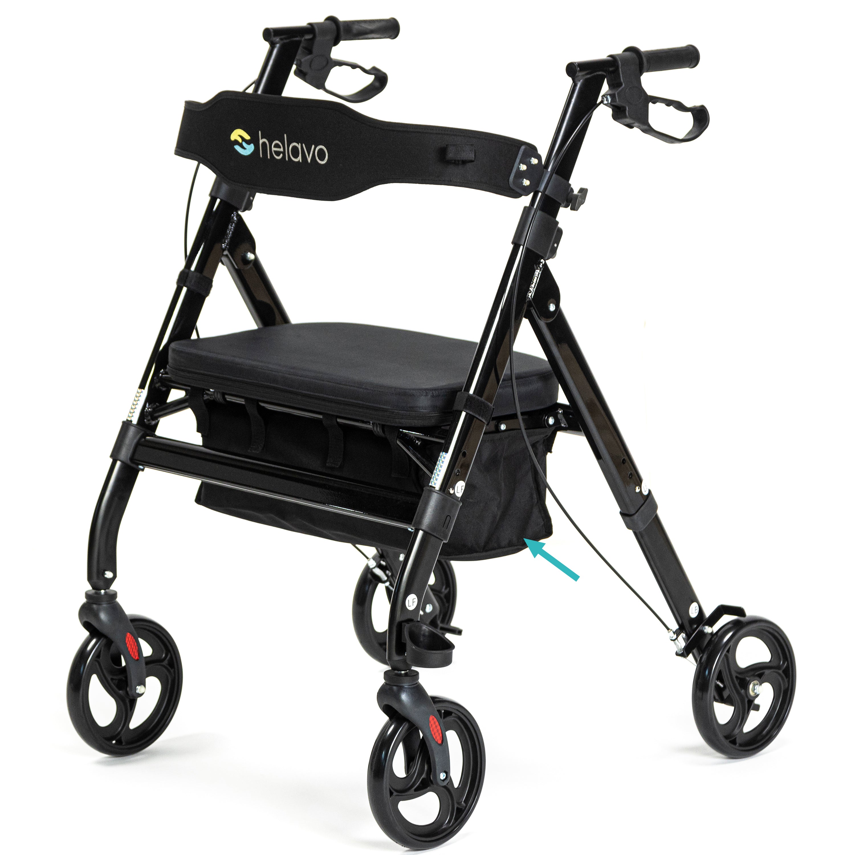 Ersatzteil: Tasche für Helavo H1050 und H1150 Rollatoren Serie