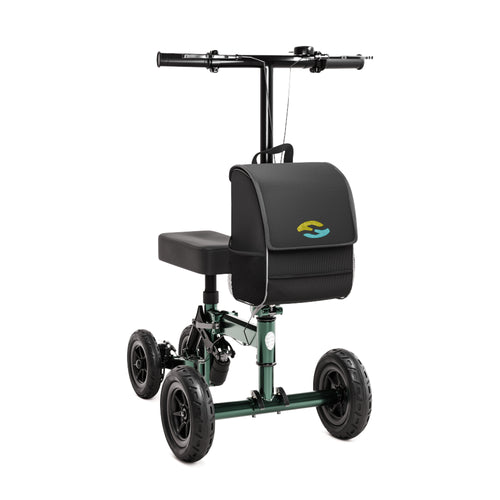 Orthopädischer Knierollator Ersatz für Krücken H1090 Grün