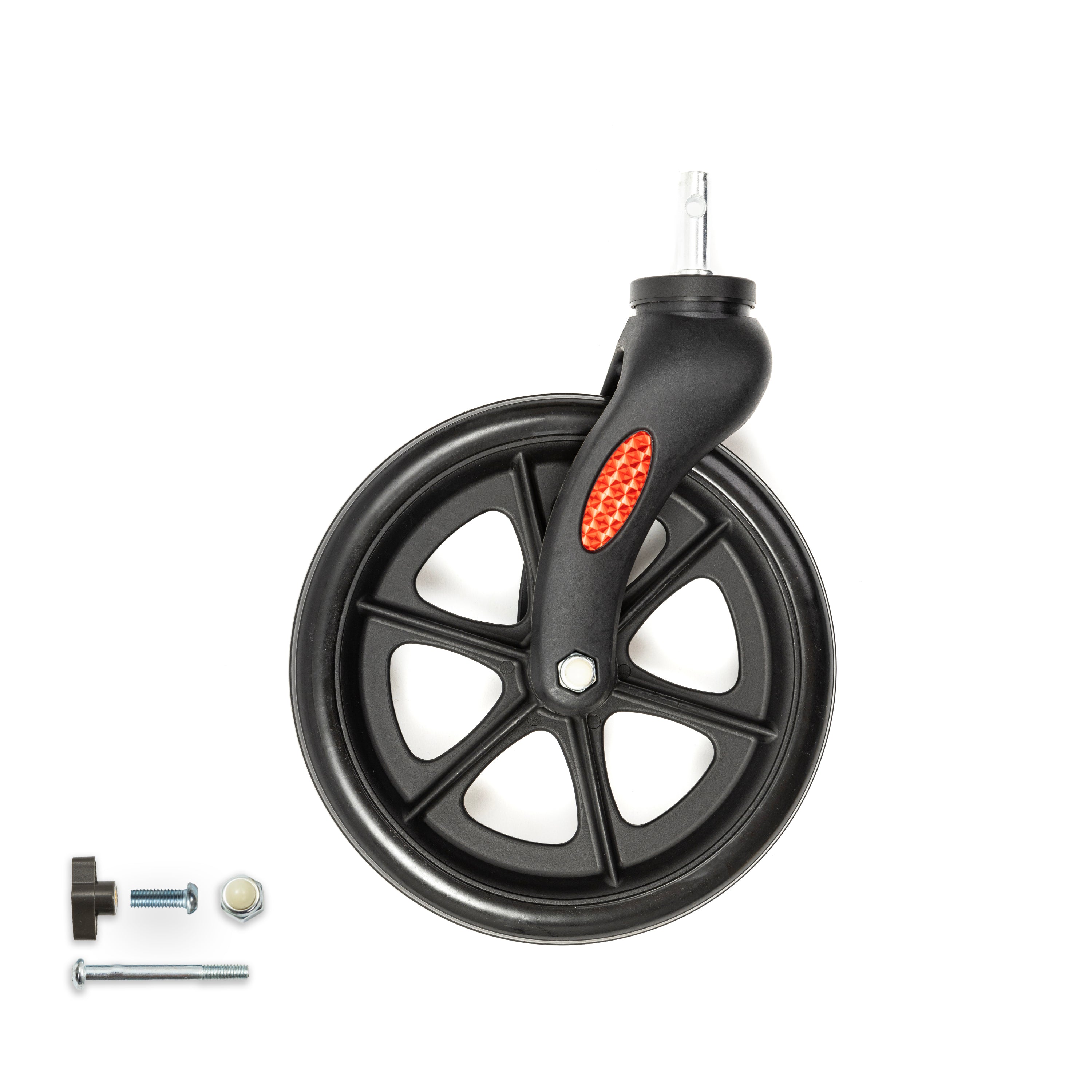 Replacement Front Wheel with Suspension for Helavo H1030 Rolling Walker Series